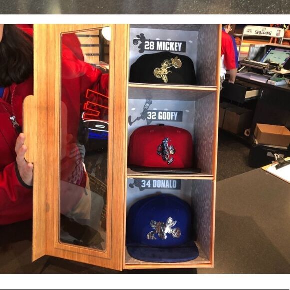 NIB Disney NBA Experience Collectable Hat Set (3) main image 8